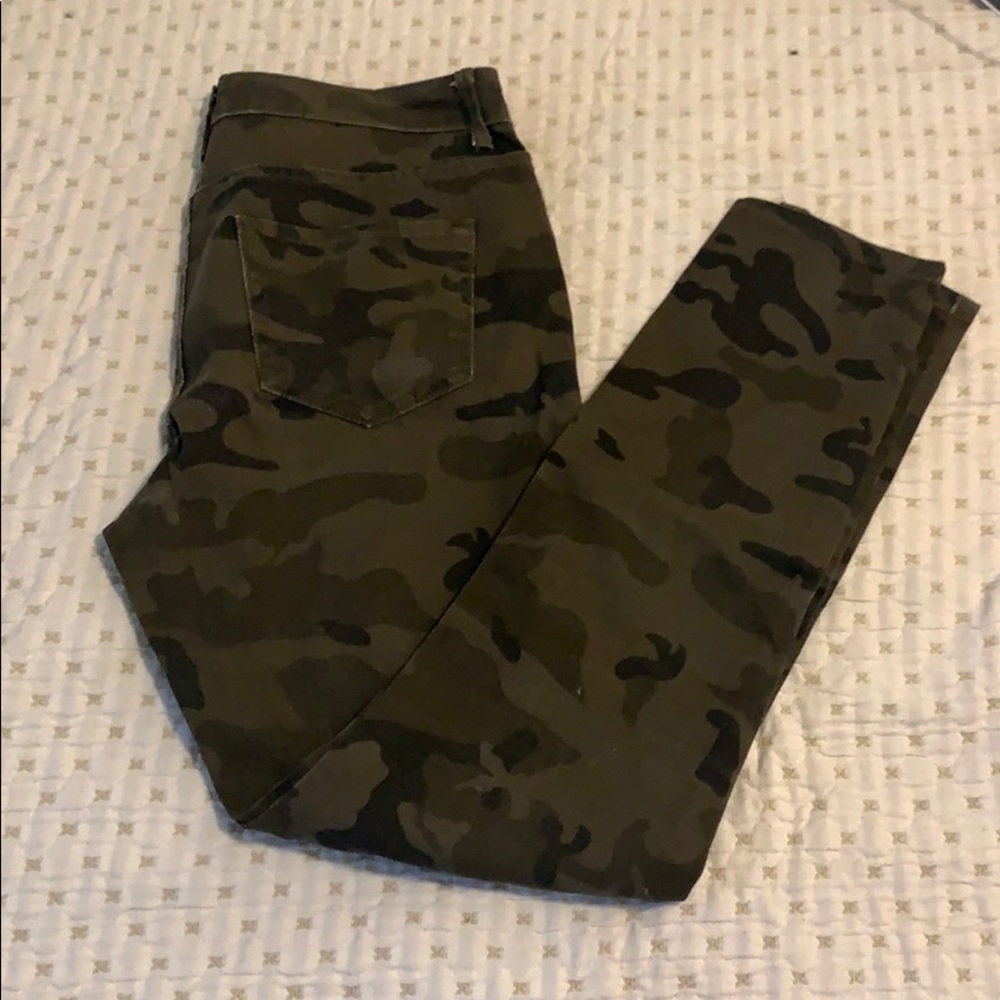 Forever 21 Camo Jeans